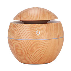 Wooden Ultrasonic Humidifier and Aroma Diffuser for Bedroom Use