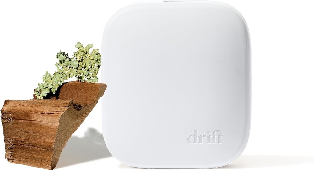 Drift Home Scent Diffuser Starter Kit in Teak – Adjustable Kit, White