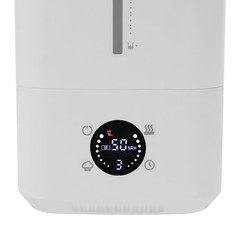 6L Hot & Cold Mist Humidifier Machine Tabletop Humidifier Touch Control 110-220V