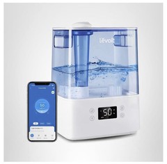 LEVOIT Classic300S Ultrasonic Smart Top Fill Humidifier, Extra Large 6L Tank
