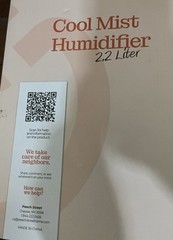 Cool Mist Humidifiers for Bedroom – 2.2L Water Tank, Baby, Office, Quiet Sealed