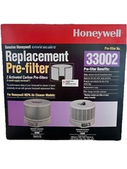 Honeywell Replacement Pre-Filter OEM 33002 for Enviracaire 62500 12520 2 Pack