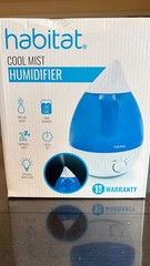 Habitat Cool Mist Humidifier 0.66 Gallon 2.5L Auto Shut Off Night Light