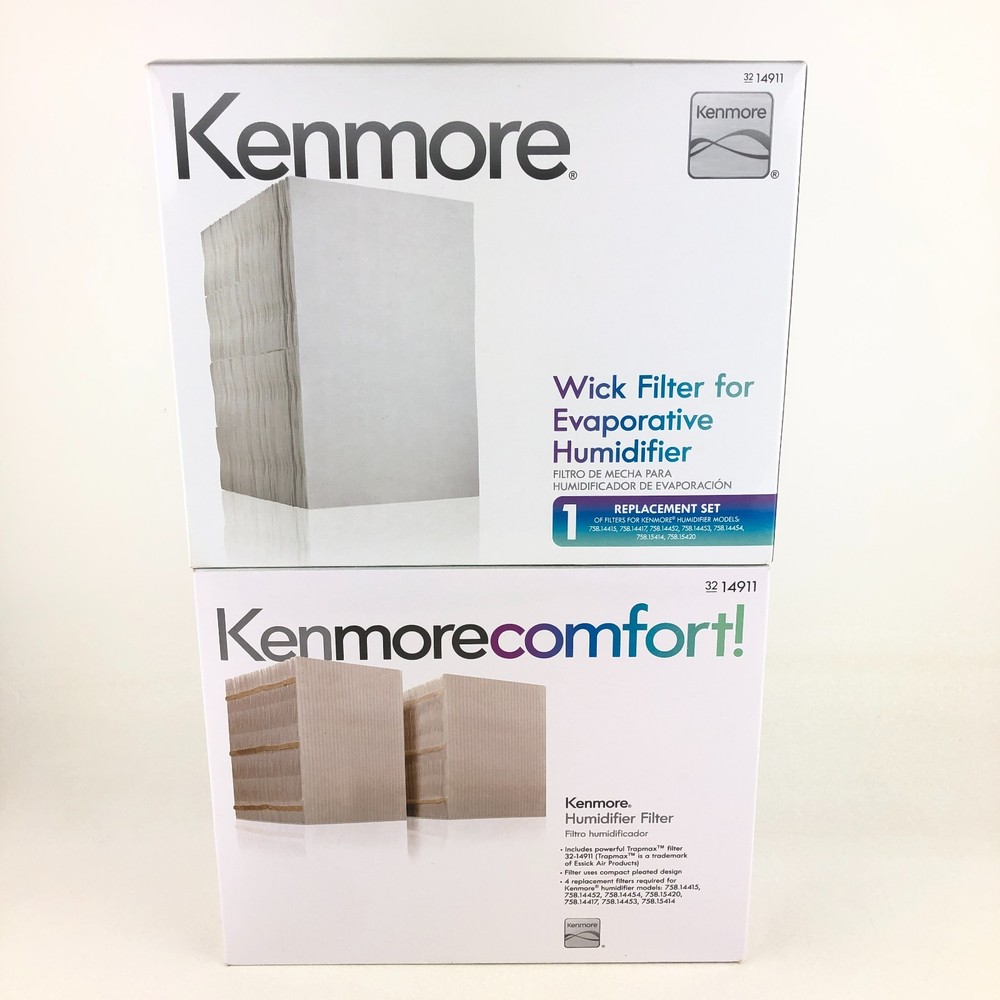 Genuine Kenmore Comfort Trapmax Humidifier 8 Pack Replacement Filters 14911 NIB