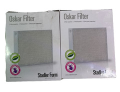2 PACK – Stadler Form Oskar Filter – 2 Filter Cassettes – Brand New
