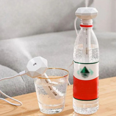 1set USB Mini Humidifier Aroma Diffuser LED Mist Maker Car Home Air – NEW