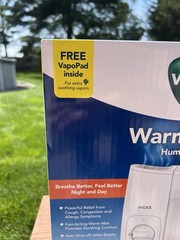 Vicks Warm Mist Humidifier VWM845V4 Filter Free 1 Gallon NEW Factory Sealed
