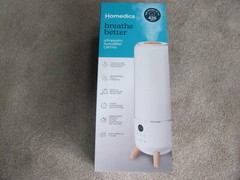HoMedics Breathe Better Cool Mist Ultrasonic Top-Fill Humidifier w/ Aromatherapy
