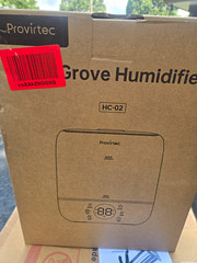 Provirtec HC-02 Cool/Warm Mist Humidifier 6L w/ Remote, Auto & Timer