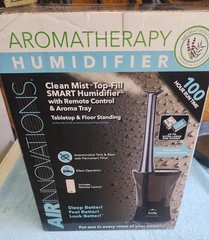 Air Innovations Aroma Therapy Humidifier MH-904 Black 100 Hours 1.7Gallons
