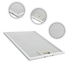 300 X 240 X 9mm Improved Air Circulation With Stainless Steel Hood Filters