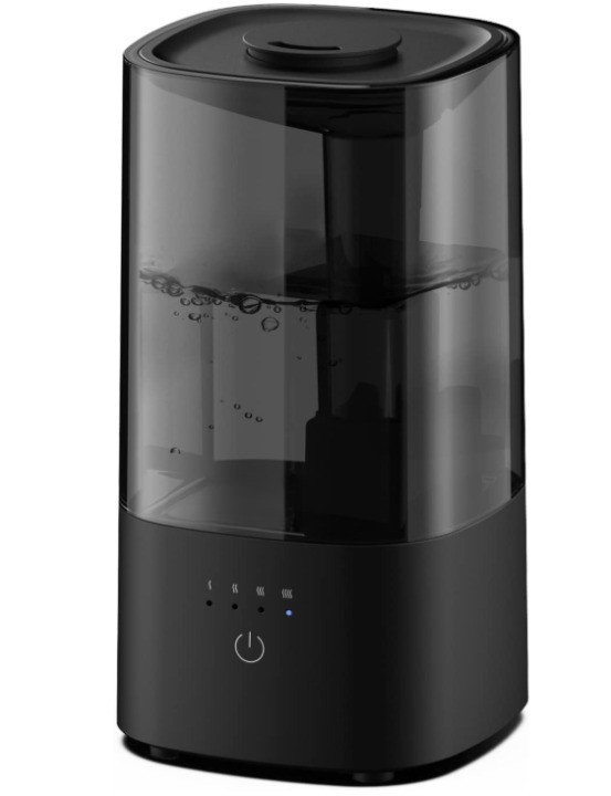 Humidificador Ultrasónico 2L Vapor Frío Silencioso 360° para Dormitorio, Nuevo