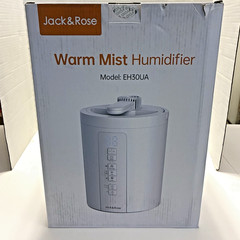 Jack & Rose Warm Mist Humidifier 3L/100oz Stainless Steel EH30UA – EASY CLEAN