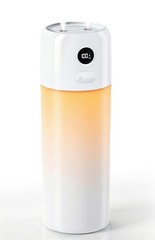 Portable Mini Humidifier, 500ml Rechargeable Dual Mist, Auto Timer & Dry-Burn…