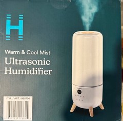 Brand New Homedics Warm and Cool Mist UV-C Ultrasonic 2G Humidifier