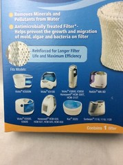 Protec Extended Life Humidifier Replacement Filter WF2 Vicks ReliOn Sunbeam Kaz