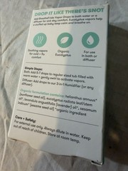 Frida Baby Breathefrida Vapor Bath Drops, Baby Congestion Relief with Eucalyptus