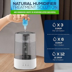 The Drops – Food Grade Humidifier Treatment, 100+ Days Supply