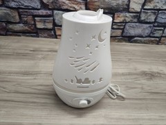 HODIAX Ultrasonic Tabletop Humidifier White Auto Shut-Off for Small Rooms