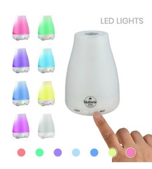 100ml Essential Oil Diffuser Humidifier Aromatherapy Ultrasonic 7 LED Aroma Mist