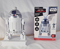 Star Wars 9706D R2D2 550ML Ultrasonic Cool Mist Personal Humidifier, 9.75 Inches