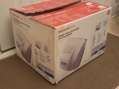 Honeywell HE360A Fan-Powered Whole House Humidifier with Installation Kit – NEW