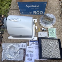 NEW Aprilaire 500M Whole-House Bypass Humidifier Manual Control Compact Furnace
