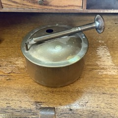 Vintage Vaporizer / Humidifier Brass Antique Cool Display Home Decor