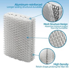 4 Pack WF813 Humidifier Filter Compatible with Equate Eqwf813 Eq-2119-UlRepl