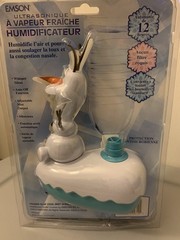 Disney Frozen Olaf Character Ultrasonic Cool Mist Humidifier. New In Sealed Box