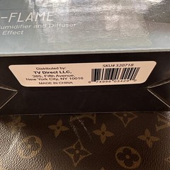 Aromatherapy Diffuser Humidifier Wayland Square Flame Light Effect