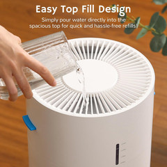 2-In-1 Air Purifier and Humidifier Combo for Large Room up to 1325 Ft², 3-Stage