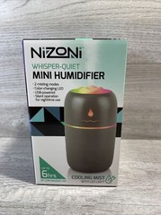 Portable USB LED Mini Car HOME HUMIDIFIER 9.5oz Cooling Mist With LED Light New