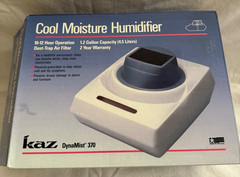 Vintage Kaz DynaMist Cool Moisture Humidifier 370F 1.2 Gal Capacity, Works