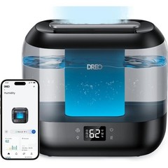 Smart Humidifiers Top Fill 4L Cool Mist Humidifier with Nightlight Ultrasonic