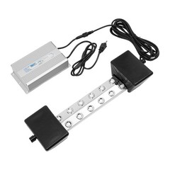 12-Head Ultrasonic Mist Maker Kit Pond Fogger Mister Machine w/2 Buoy 110V NEW!