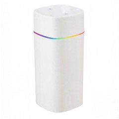 600ml Cool Mist Humidifier USB Portable Air Purifier LED Night Light Desk Home