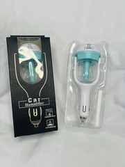 Humidifier car / Aromatherapy, USB Plug-In Mini, White/Blue
