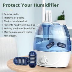 Ultrasonic Humidifier Demineralization Cartridges – Filters Mineral Deposits,…