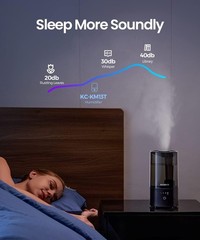 Humidifiers Bedroom 2.0L Cool Mist Humidifier Home Plant & Baby Nursery Quiet