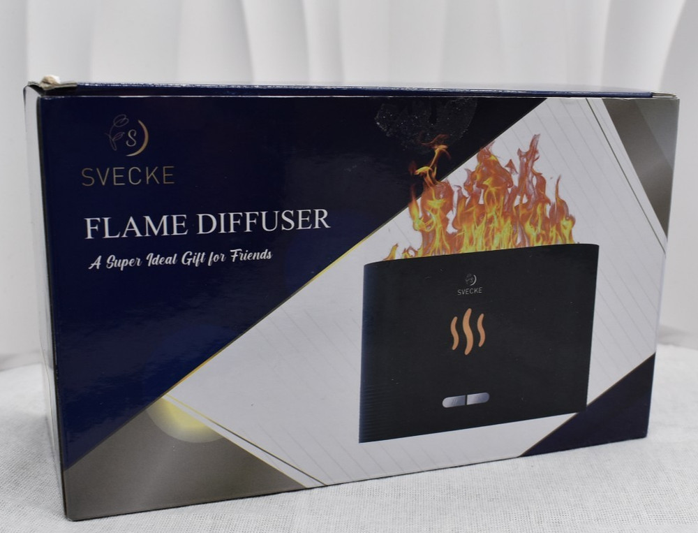 Svecke Flame Effect Diffuser, Essential Oil, Noiseless Operation Model DQ701A