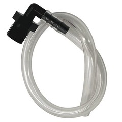ResOne HBA‑100 Humidifier Bottle Adapter Tubing, 12″, 1‑Pack – 9/16‑18 UNF Threa