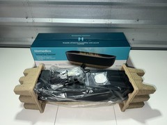 Homedics Fireside Ultrasonic Humidifier w/sound, OPEN box, breathe better