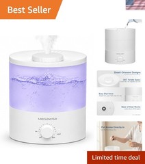 Child Safe 2L Humidifier with 40H Runtime – Perfect for Bedroom & Baby Nursery