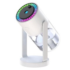 Humidifier, 550ml Starry Sky Projection Humidifier & Aroma Diffuser, 3-in-1 P…