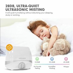 5L 360° Ultrasonic Cool Mist Humidifier (BPA Free)
