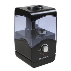 Comfort Zone CZHD10BK 0.15 Gallon Ultrasonic Aromatherapy Humidifier with Aut…