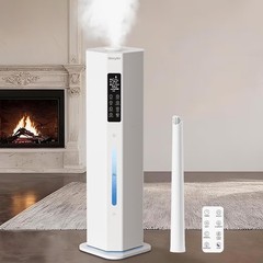 GloryAir 9L Cool Mist Humidifier 2.38Gal Top Fill Large Room 120H Quiet Remote