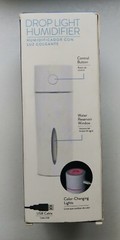 Treva Drop Light Humidifier Color Changing Lights Includes USB Cable