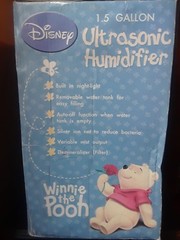 DISNEY Winnie the Pooh 1.5 Gal Light-Up Ultrasonic Humidifier NEW! Sealed! HTF!!